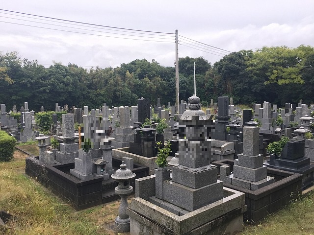 萩市営　西の浜墓地